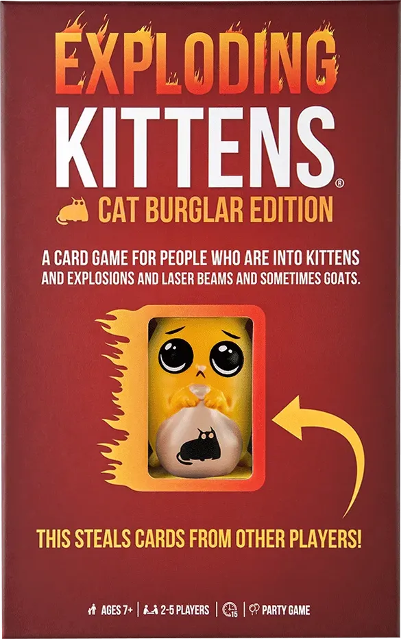 Exploding Kittens: Cat Burglar Edition Box Image