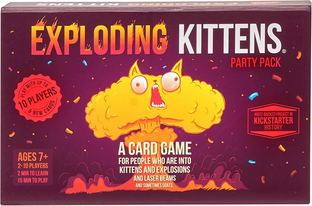 Exploding Kittens: Party Pack Edition Box Image