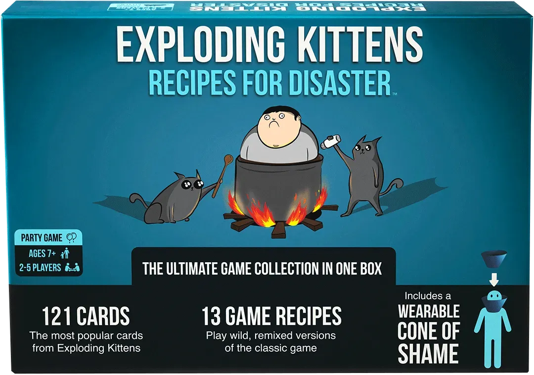 Exploding Kittens: Recipes for Disaster Box Image